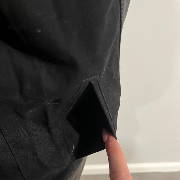 Lucky Brand Black Leather and‎ Suede  Moto Jacket Small - Picture 2 of 6